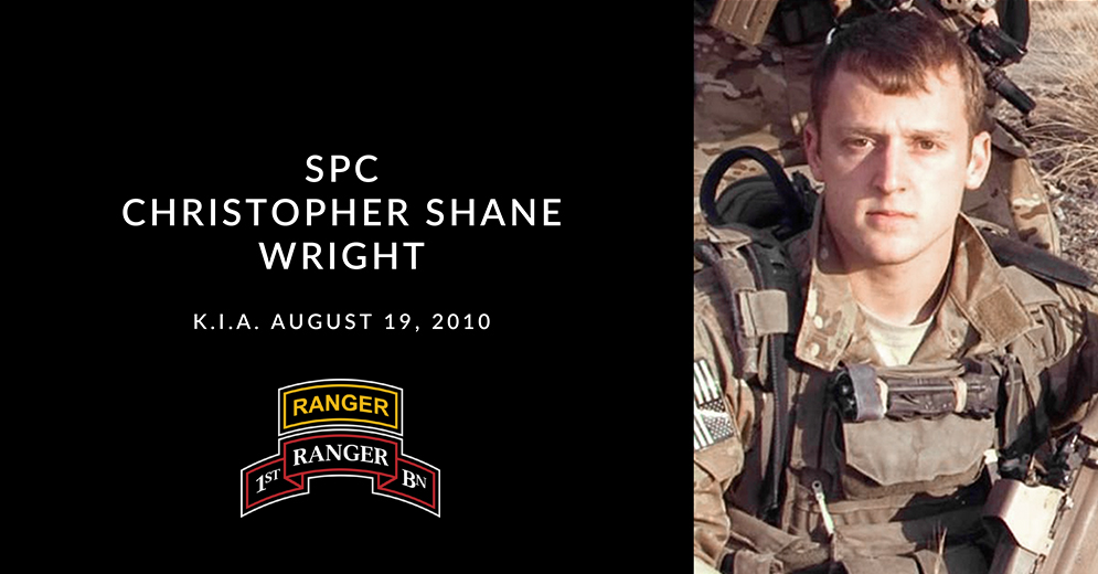 LTWF-Fallen-Wright | Army Ranger Lead the Way Fund