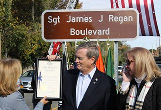 SGT James J. Regan honored in street renaming ceremony