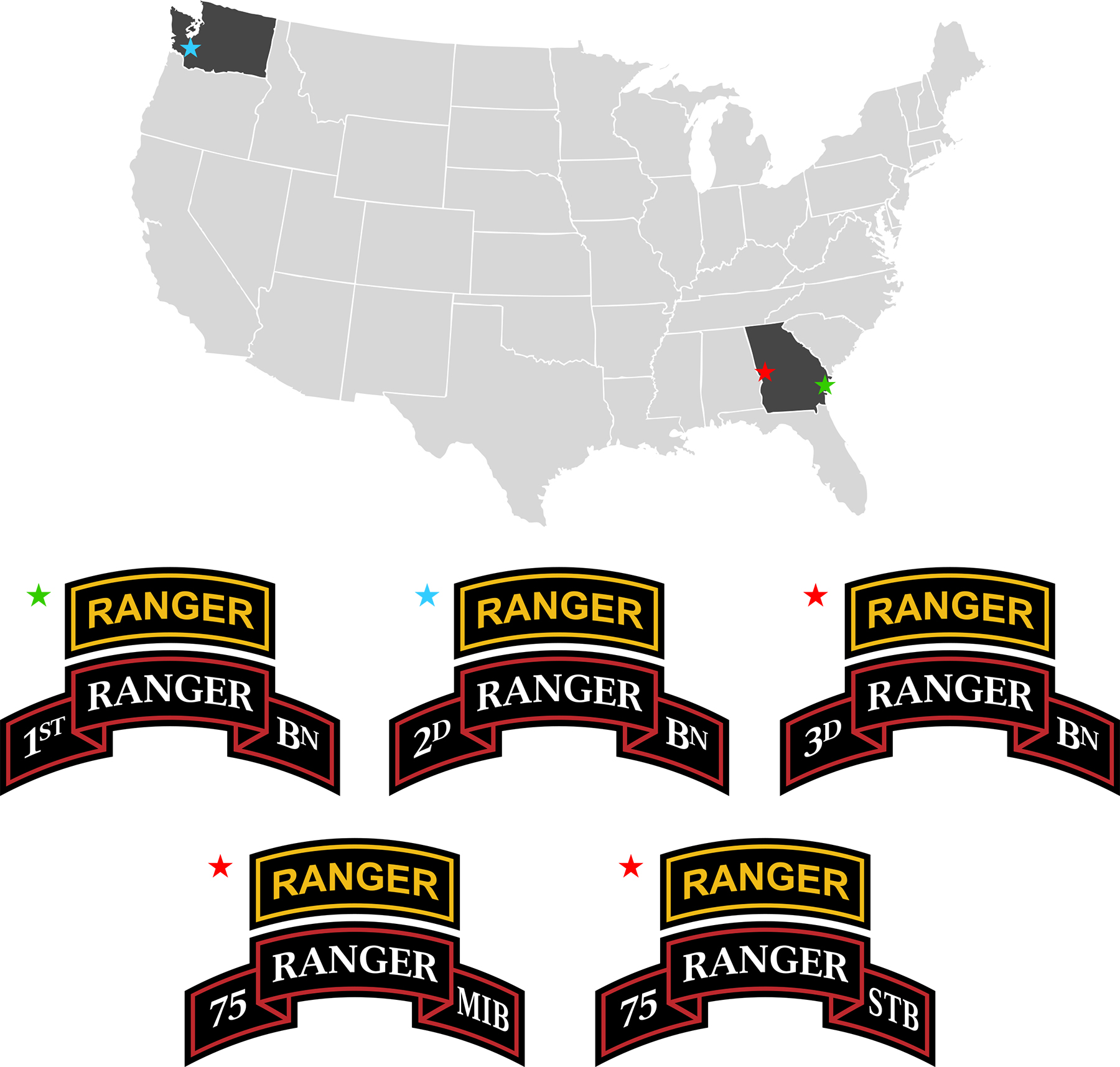 Map | Army Ranger Lead the Way Fund