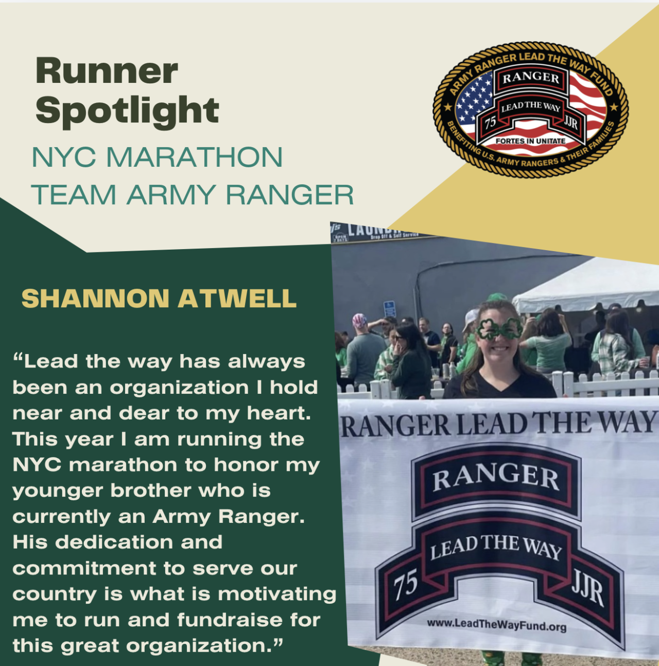Race with Us | Army Ranger Lead the Way Fund