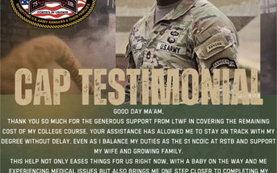 CAP Testimonial- SFC Seale